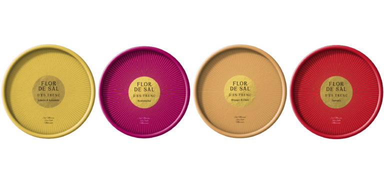 Flor de Sal D'ES TRENC Limited Editions Set 240g